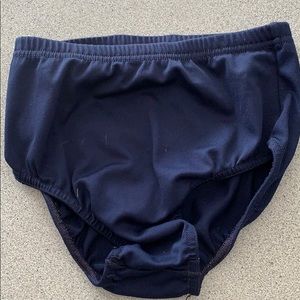 Navy cheerleading shorts